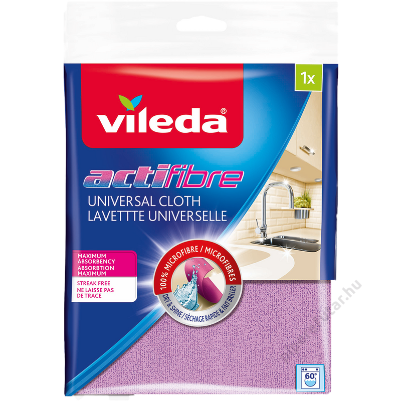 Vileda Actifibre mikroszálas törlőkendő