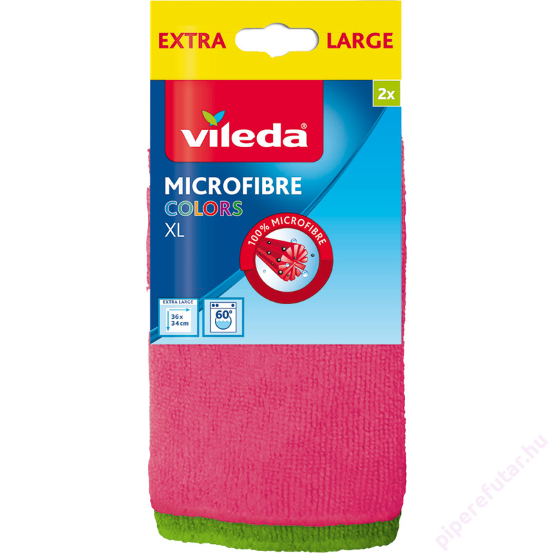 Vileda Colors XL mikroszálas törlőkendő 2 darab