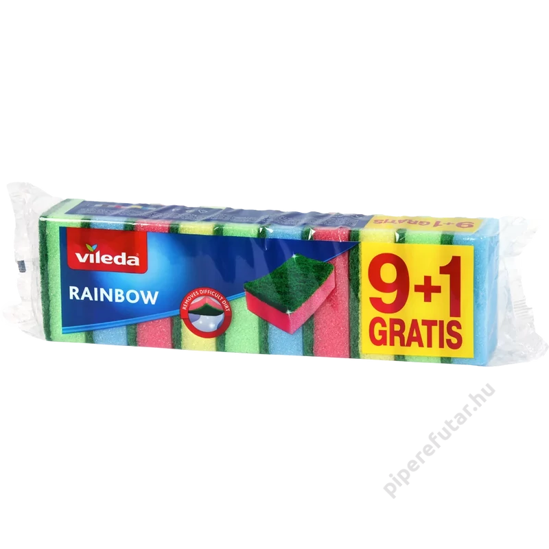 Vileda Rainbow mosogatószivacs 9 darab