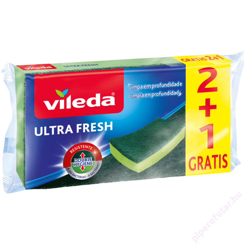 Vileda Ultra Fresh mosogatószivacs 3 darab