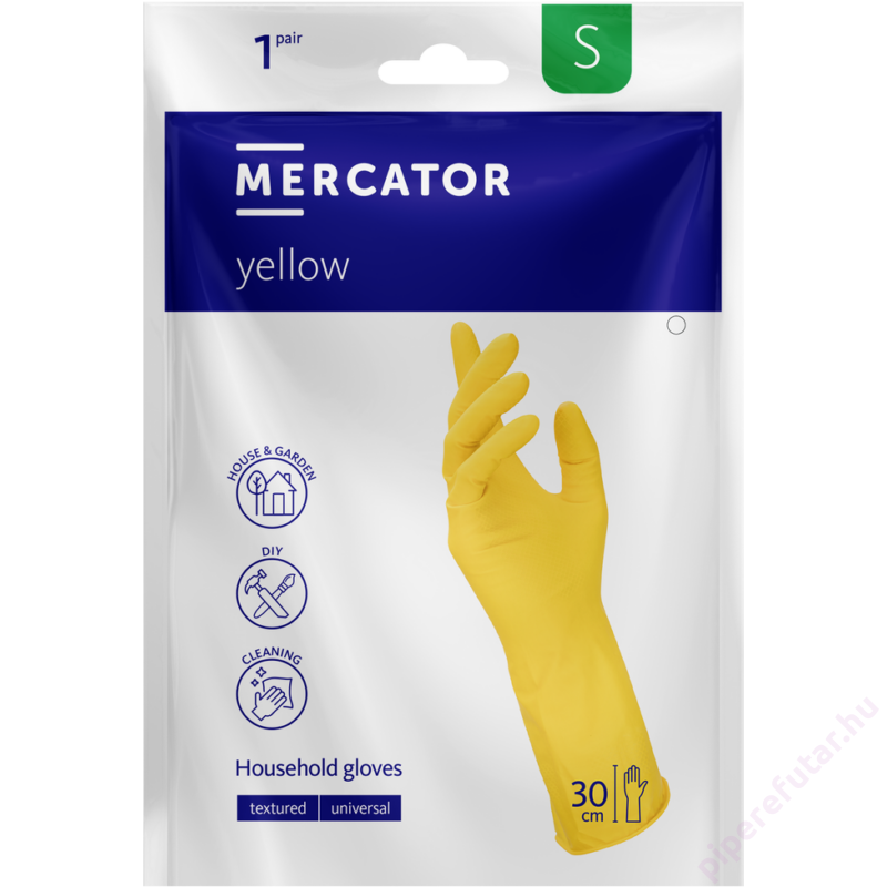 Mercator Ideall Yellow háztartási gumikesztyű