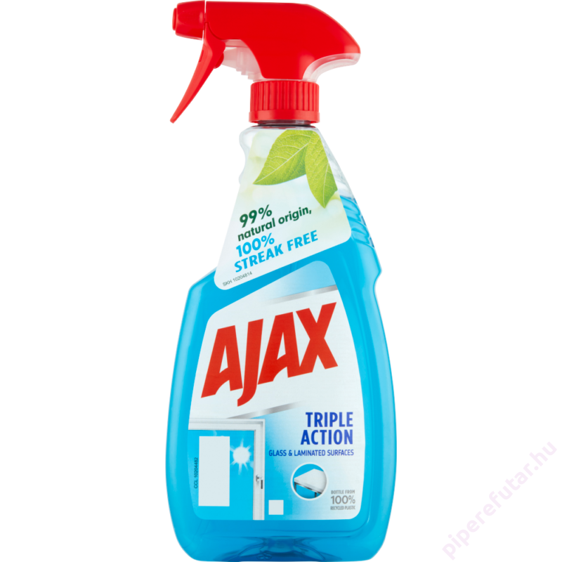 Ajax Triple Action ablaktisztító spray 500 ml