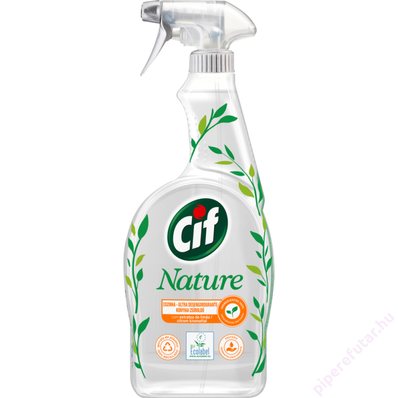 CIF Nature konyhai zsíroldó spray 750 ml
