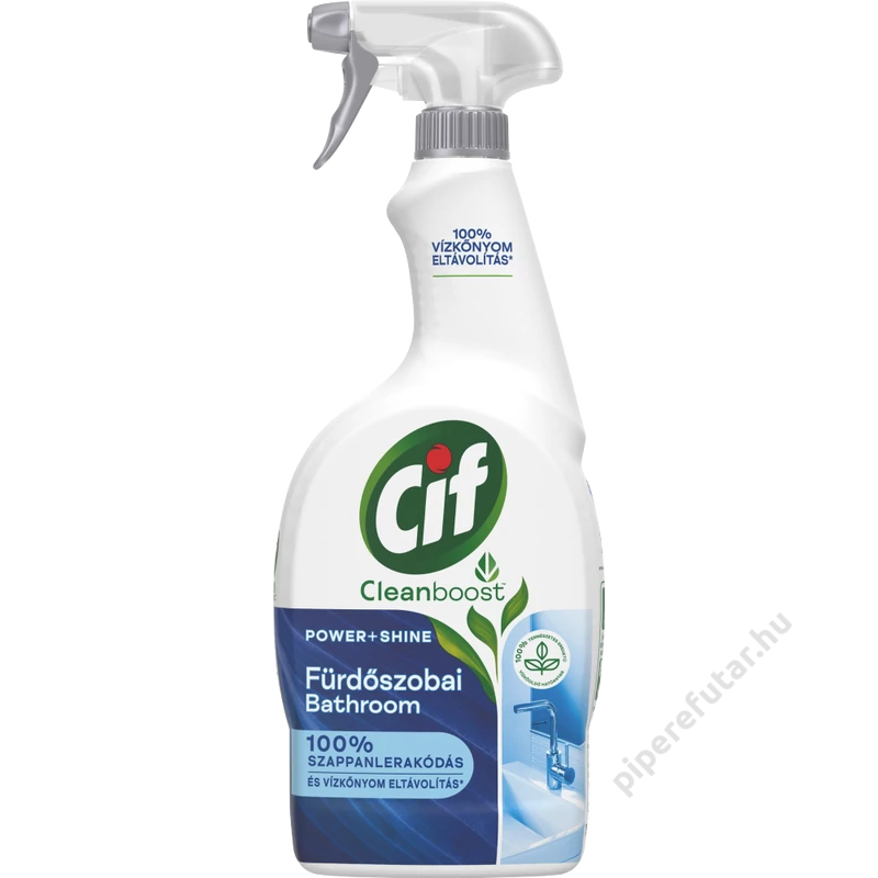 CIF Cleanboost Power + Shine fürdőszobai tisztító spray 750 ml
