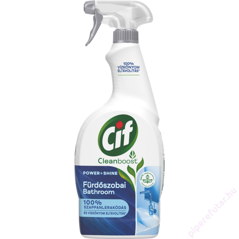 CIF Cleanboost Power + Shine fürdőszobai tisztító spray 750 ml