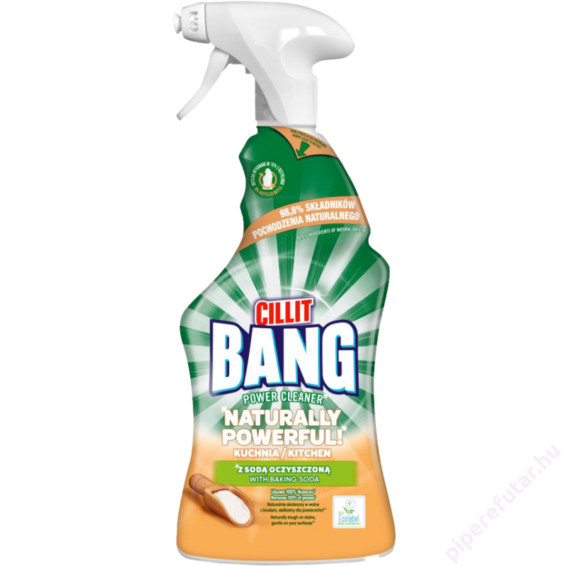 Cillit Bang Naturally Powerful természetes zsíroldó spray 750 ml