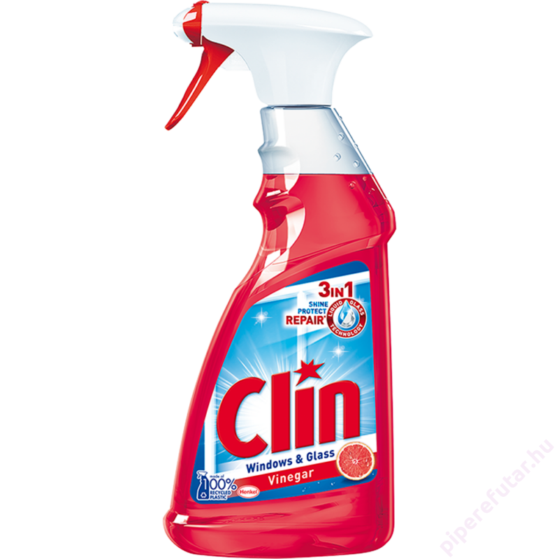Clin Vinegar gyümölcsecetes szórófejes ablaktisztító 500 ml
