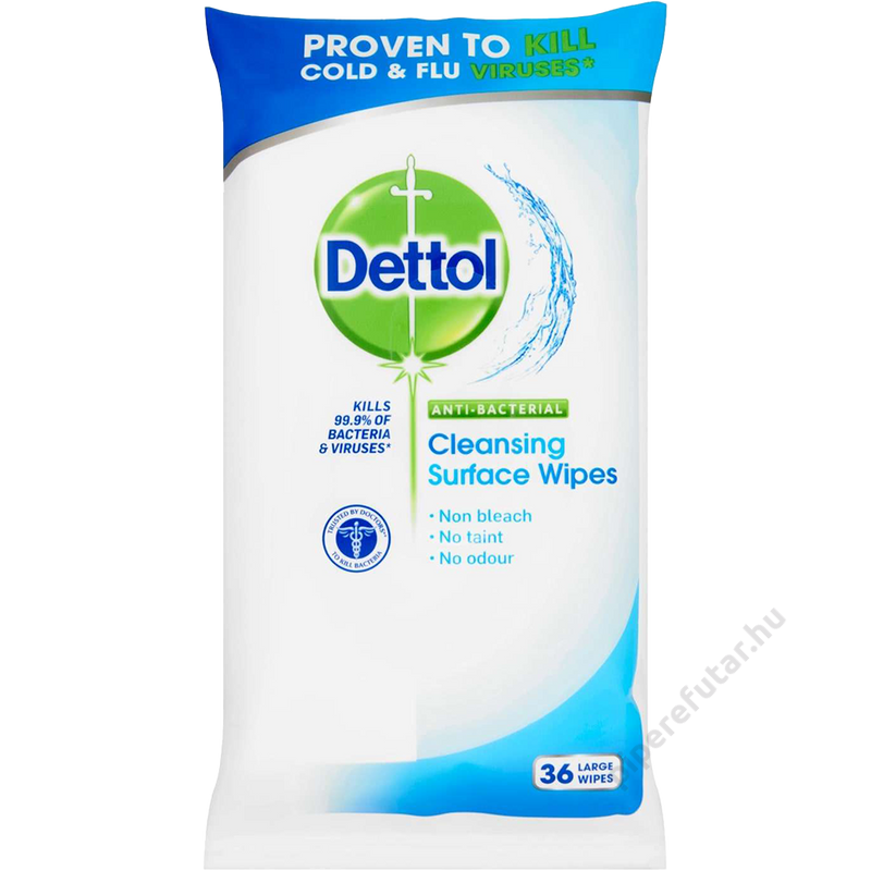 Dettol antibakteriális nedves törlőkendő 36 darab