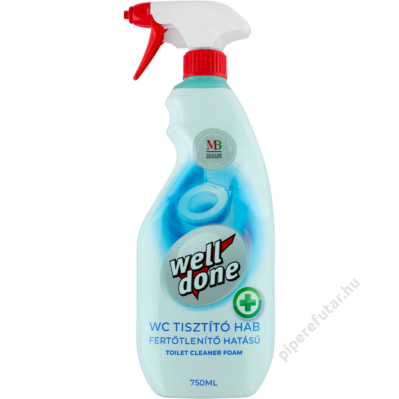 Well Done WC tisztító hab 750 ml