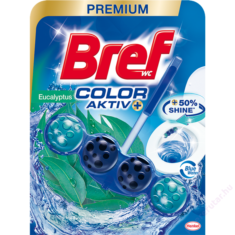 Bref Color Aktiv eukaliptusz WC tisztító és illatosító