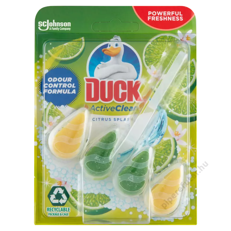 Duck Active Clean Citrus Splash WC tisztító és illatosító 1 darab
