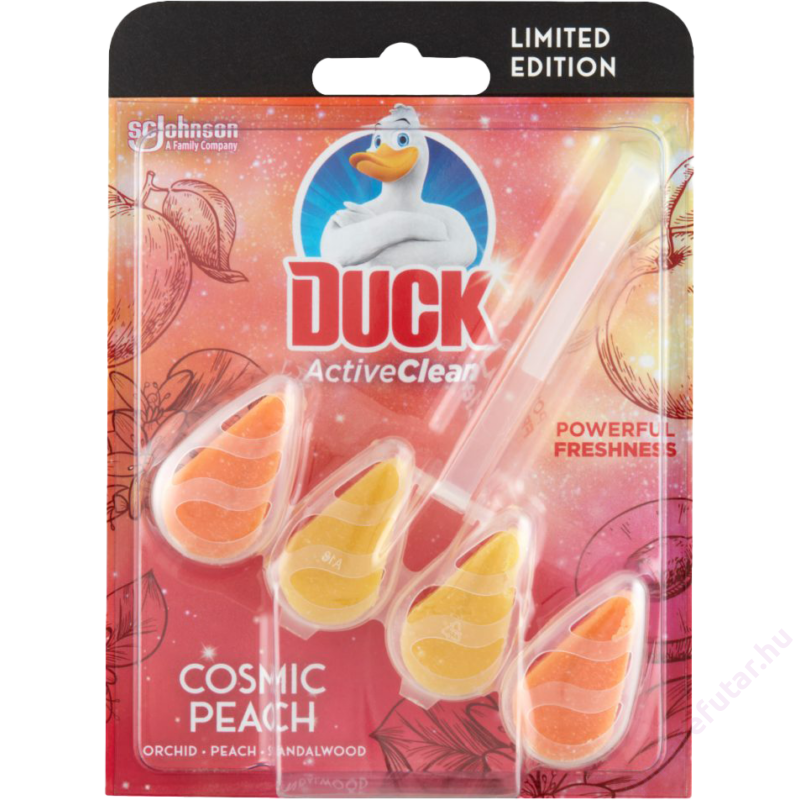 Duck Active Clean Cosmic Peach WC tisztító és illatosító