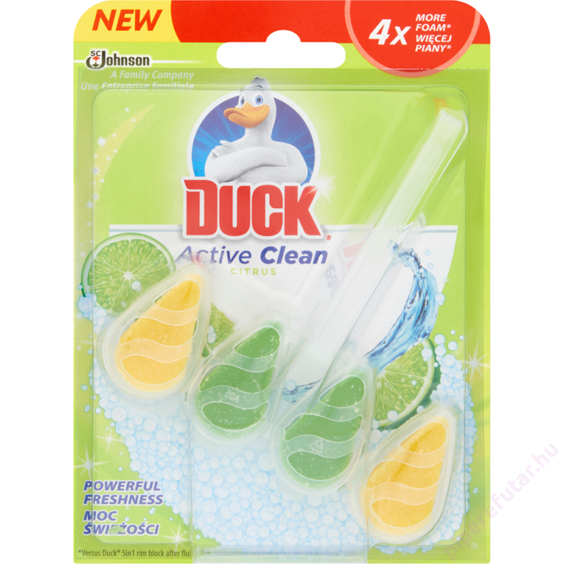 Duck Active Clean Citrus WC tisztító