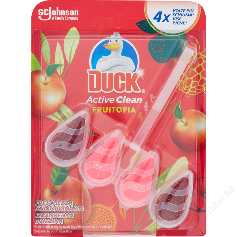 Duck Active Clean Fruitopia WC tisztító és illatosító