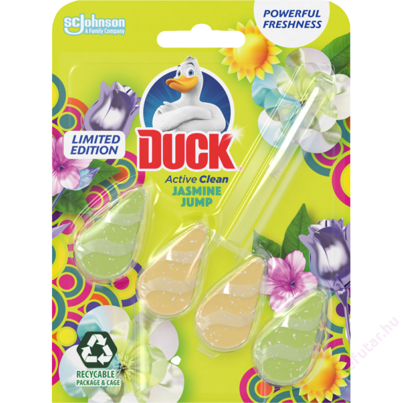 Duck Active Clean Jasmine Jump WC tisztító és illatosító