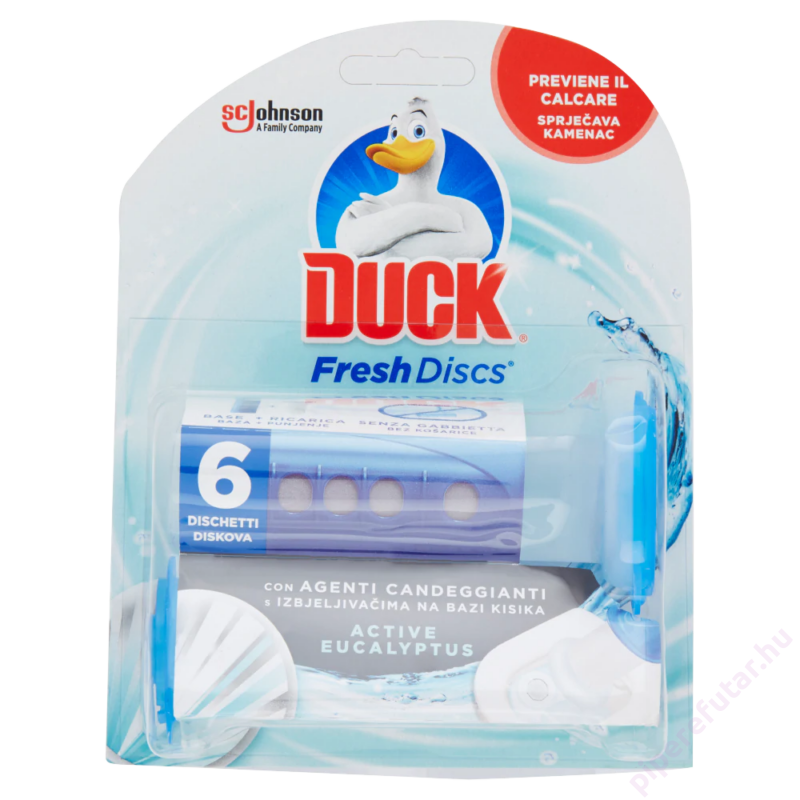 Duck Fresh Discs Eucalyptus WC öblítő