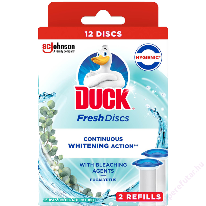 Duck Fresh Discs Eucalyptus WC öblítő utántöltő