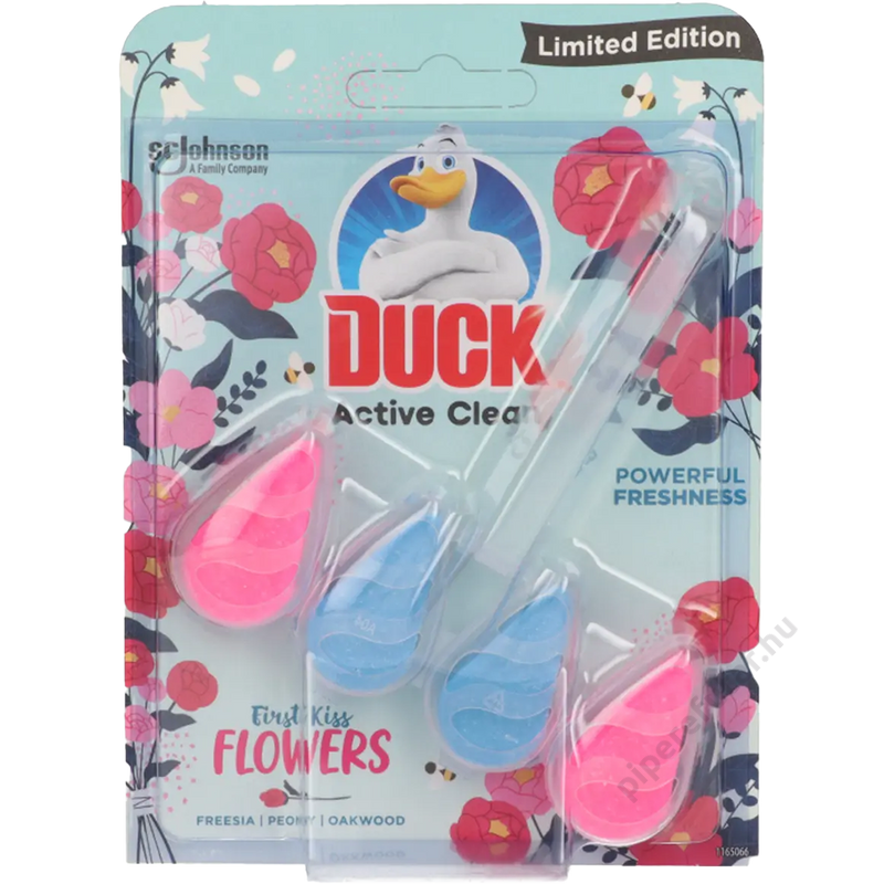 Duck Active Clean First Kiss Flowers WC tisztító és illatosító