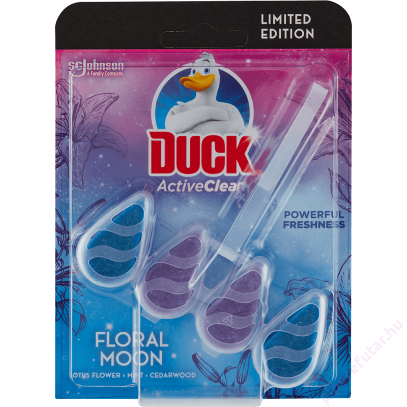 Duck Active Clean Floral Moon WC tisztító és illatosító