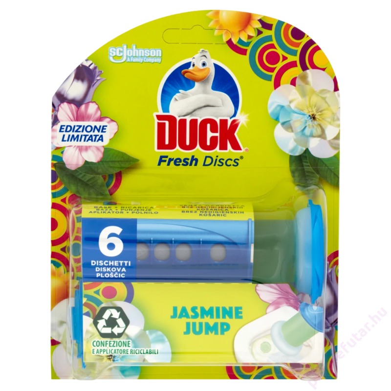 Duck Fresh Discs Jasmine Jump WC tisztító