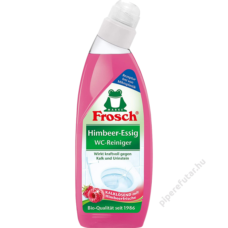 Frosch WC tisztító gél Málnaecet 750 ml