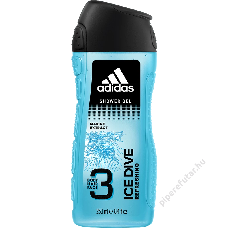 Adidas Ice Dive 3in1 férfi tusfürdő és sampon