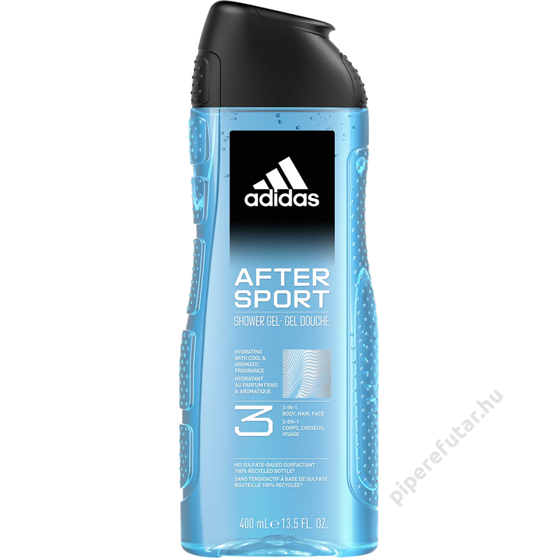 Adidas After Sport 3in1 férfi tusfürdő és sampon