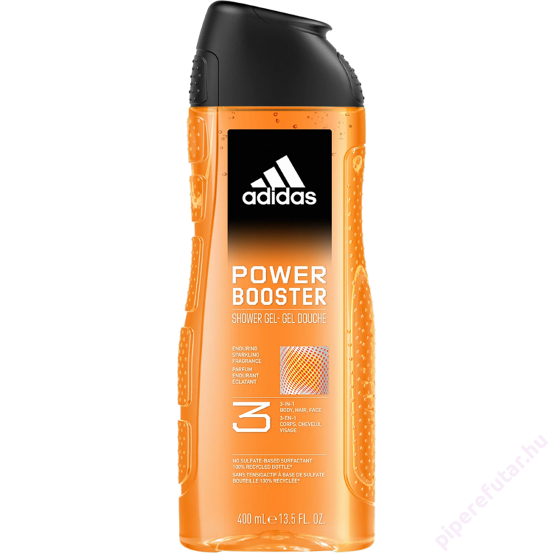Adidas Power Booster 3in1 tusfürdő 400 ml