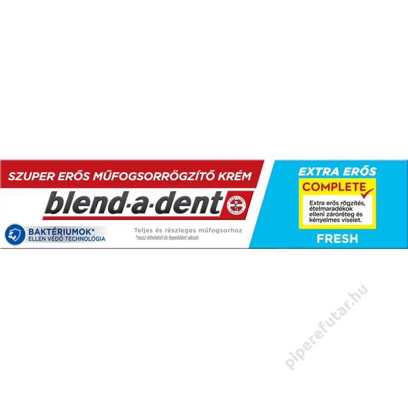 Blend-a-dent Extra Strong Fresh műfogsorrögzítő 47 g