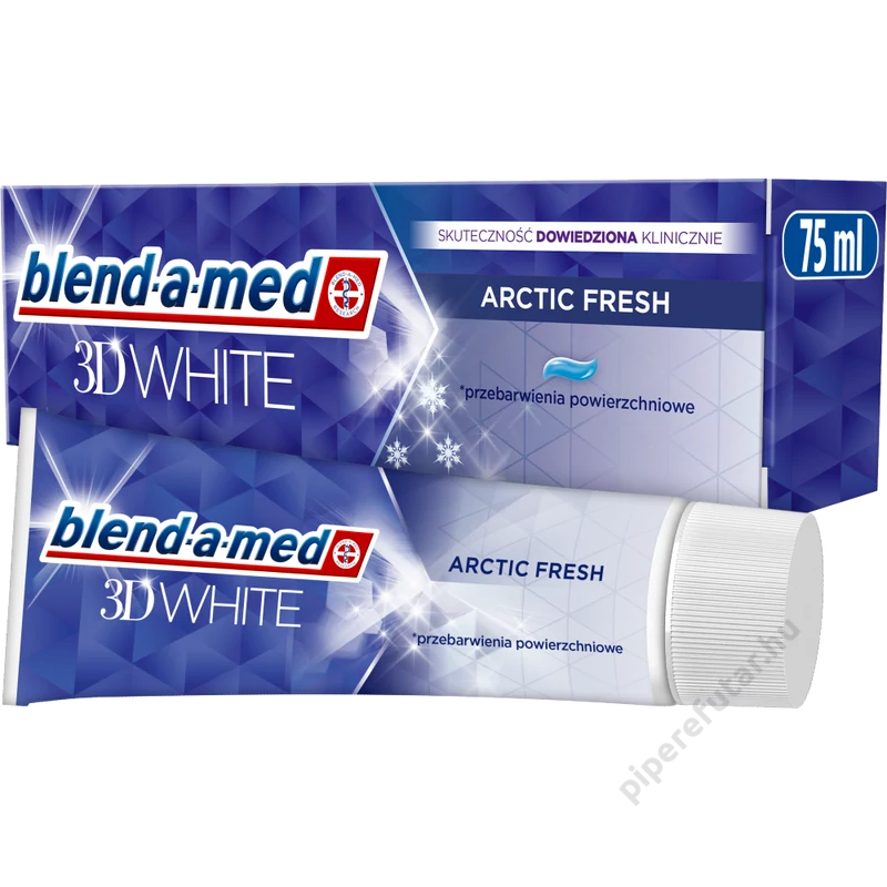 Blend-a-med 3D White Arctic Fresh fogkrém 75 ml box