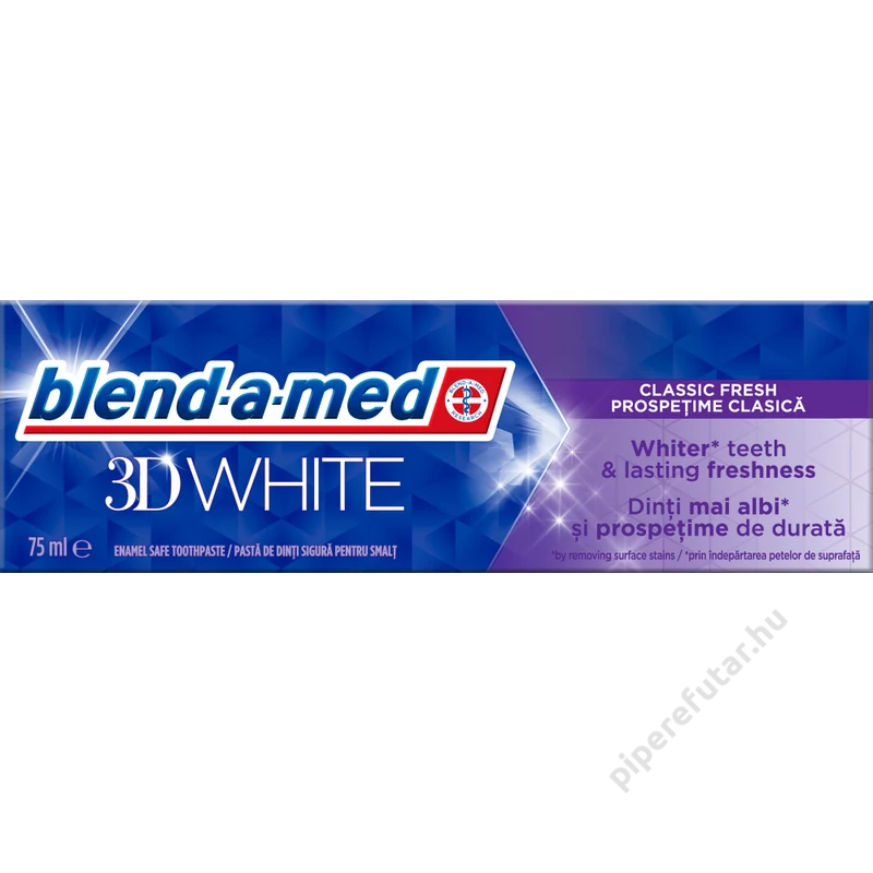 Blend-a-med 3D White Classic Fresh fogkrém 75 ml doboz