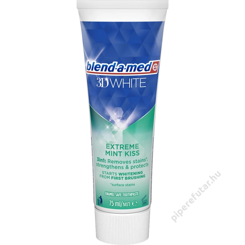 Blend-a-med 3D White Extreme Mint Kiss fogkrém 75 ml tubus