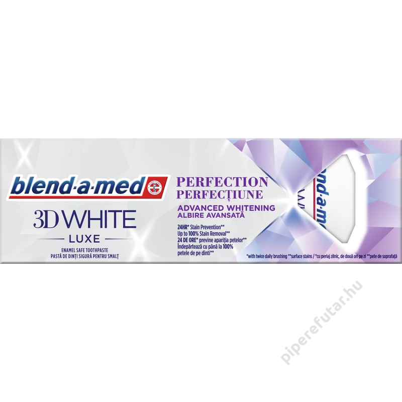 Blend-a-med 3D White Luxe Perfection Advanced White fogkrém 75 ml doboz
