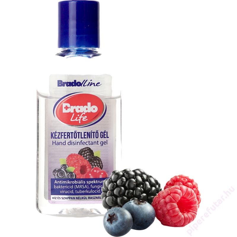 Brado Life Erdei gyümölcs illatú kézfertőtlenítő 50 ml