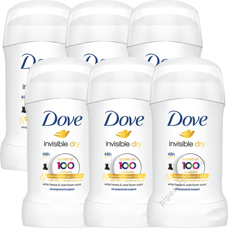 Dove Invisible Dry White Freesia &amp; Violet deo stift 40 ml 6 darab