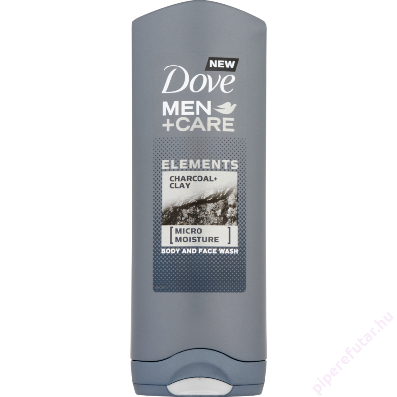 Dove Men+Care Elements Charcoal+Clay férfi tusfürdő 250 ml