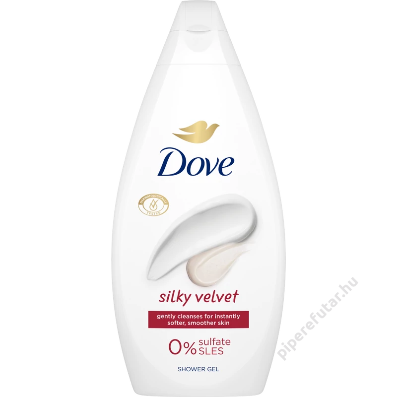 Dove silky velvet krémtusfürdő 450 ml