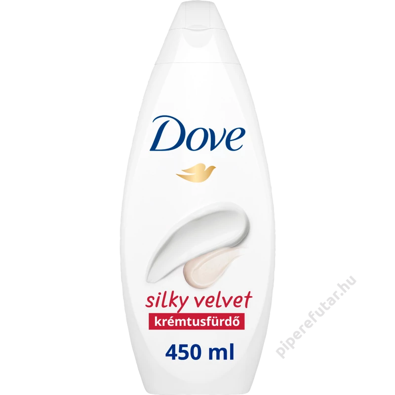 Dove silky velvet krémtusfürdő 450 ml mobil