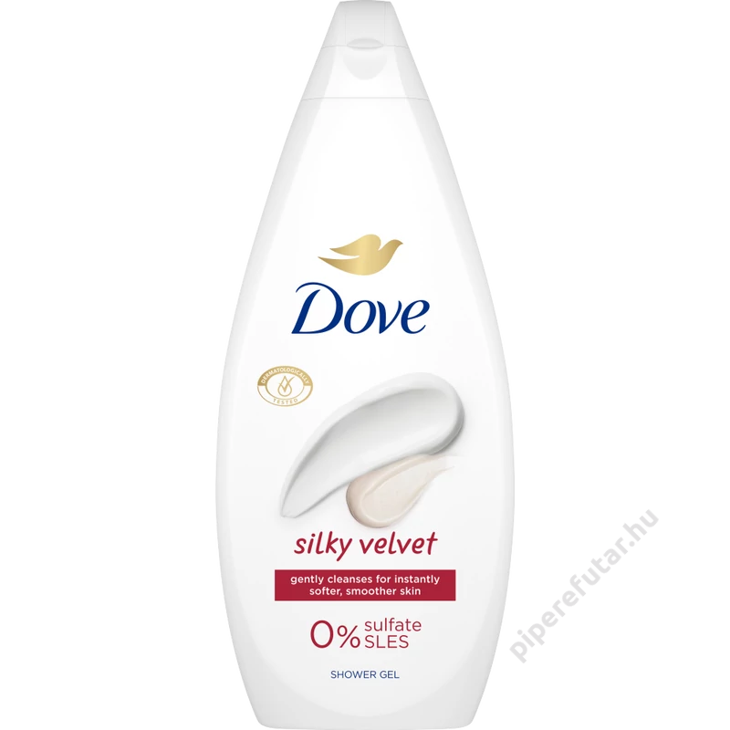 Dove silky velvet krémtusfürdő 720 ml