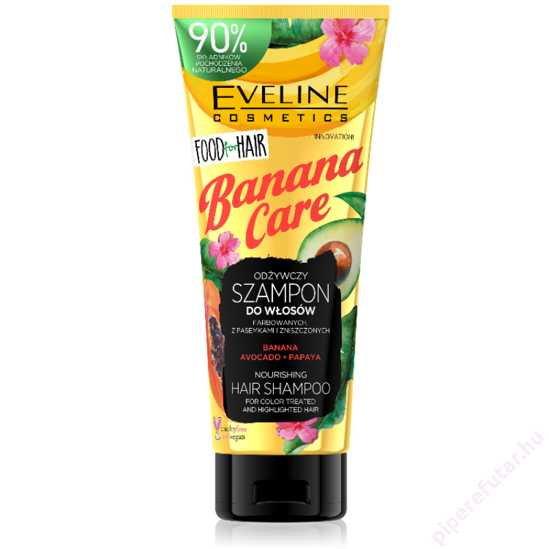 Eveline FOOD for HAIR Banana Care sampon 250 ml