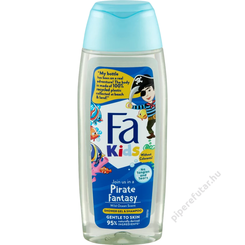 FA KIDS Pirate Fantasy 2in1 tusfürdő és sampon fiúknak 250 ml