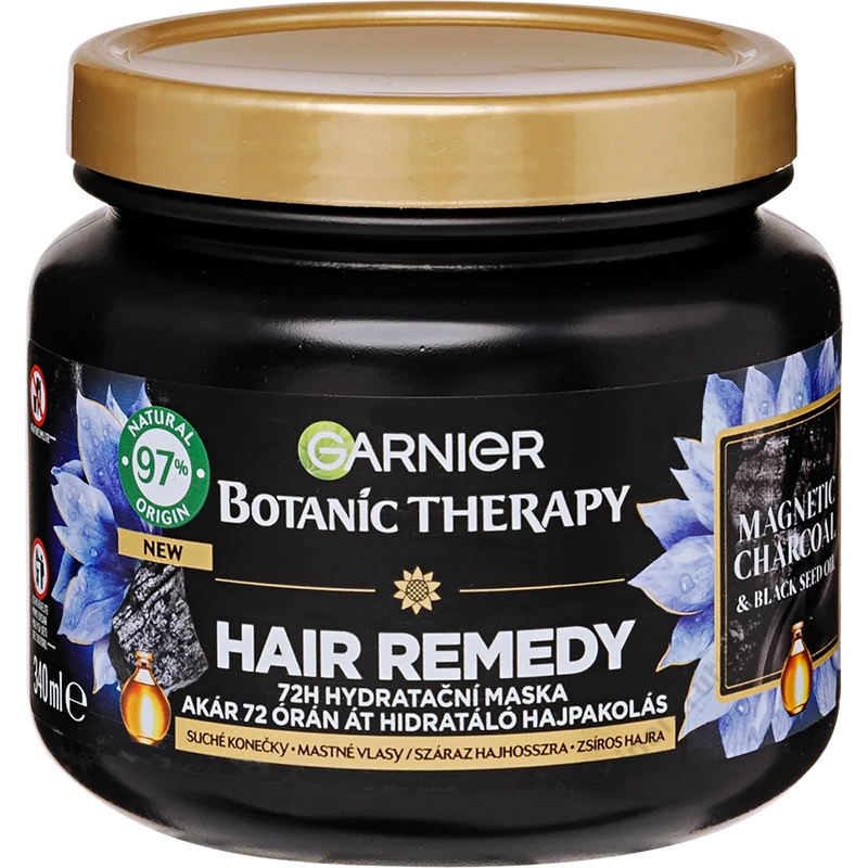 Garnier Botanic Therapy Magnetic Charcoal hajpakolás 340 ml