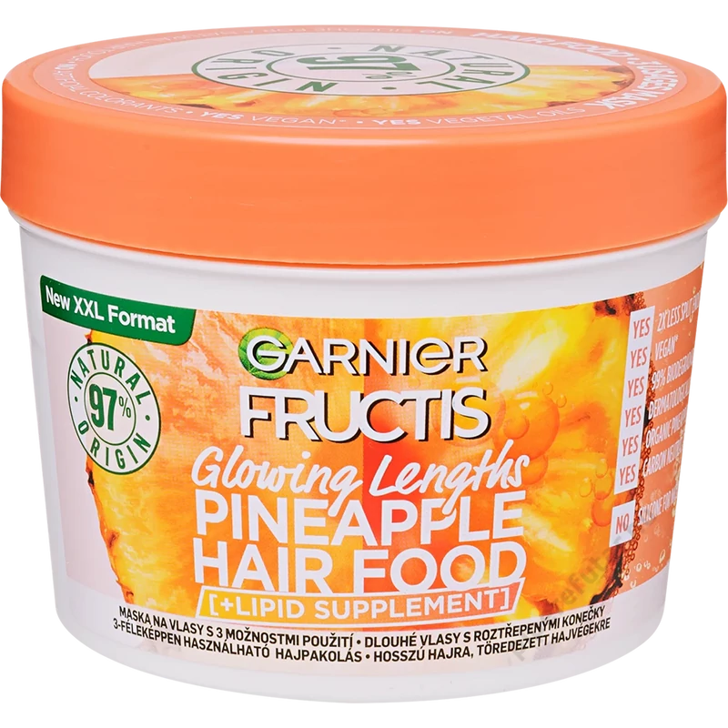 Garnier Fructis Hair Food Pineapple hajpakolás 390 ml