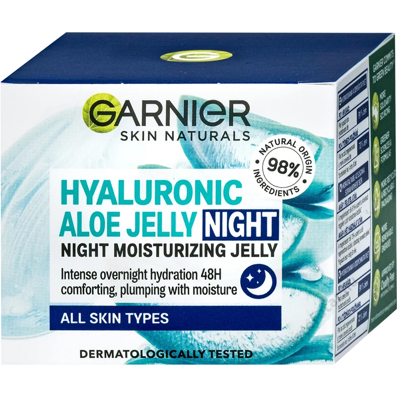 Garnier Skin Naturals Hyaluronic Aloe Jelly éjszakai arckrém 50ml