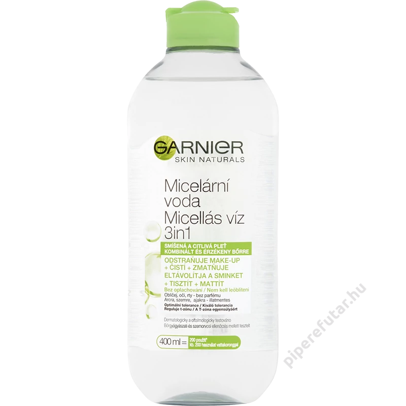 Garnier Skin Naturals Micellás víz kombinált és érzékrny bőrre 3in1 400 ml