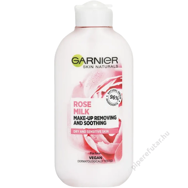 Garnier Rose Milk arctisztító tej rózsavízzel 200 ml