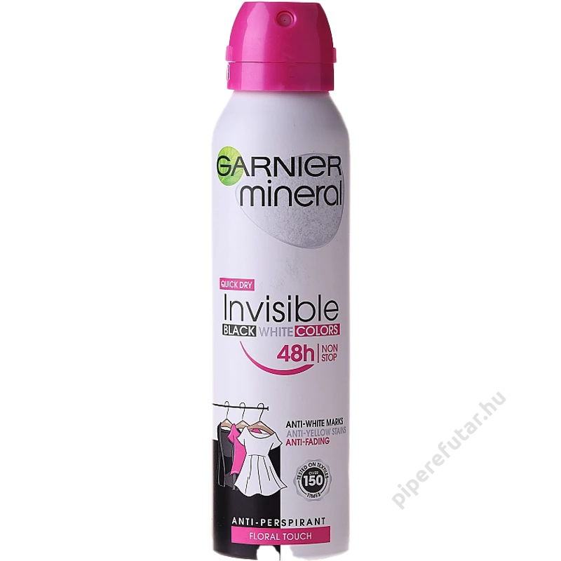 Garnier Mineral Invisible Black &amp; White &amp; Colors Floral Touch deo spray