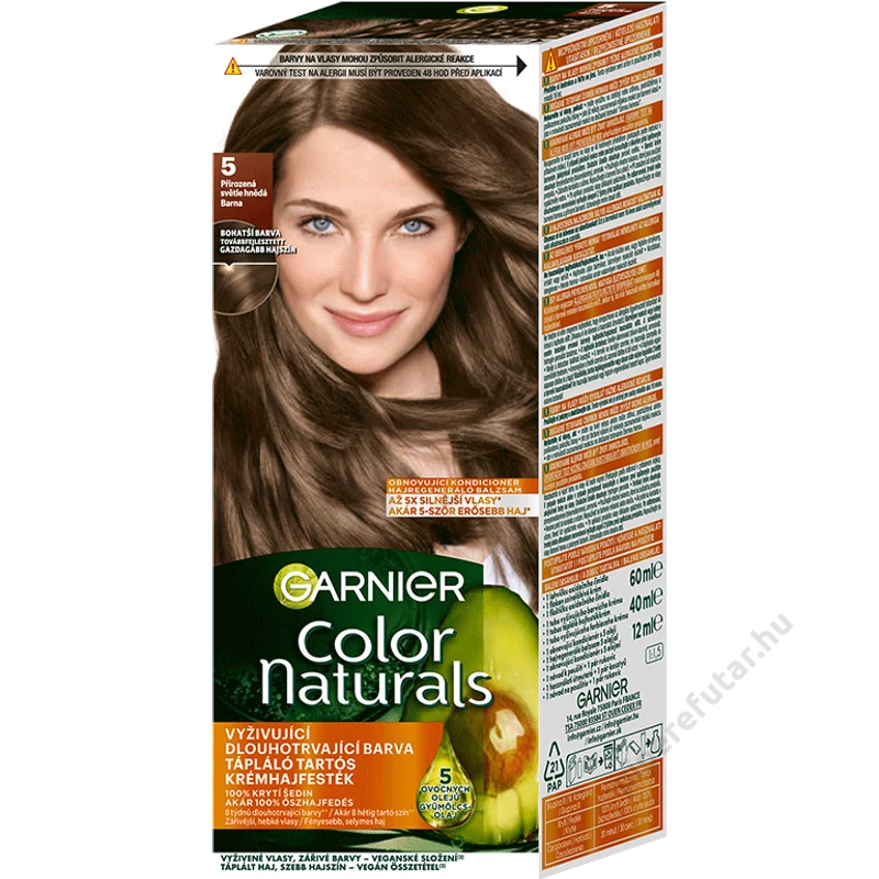 Garnier Color Naturals barna (5) tartós hajfesték
