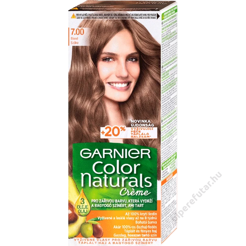 Garnier Color Naturals szőke (7.00) tartós hajfesték
