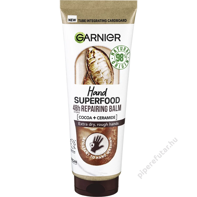 Garnier Hand Superfood regeneráló kézkrém kakaóval 75 ml